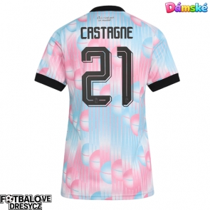 Belgie Timothy Castagne #21 Dámské Venkovní Dres MS 2026 Krátký Rukáv